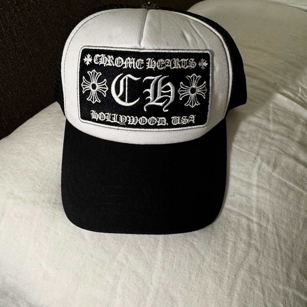 Chrome Hearts Monochrome Logo Cap